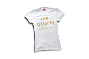 His queen női sárga2 póló minta termék kép