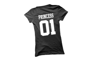 Princess 01 női póló termék minta