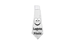 Legjobb Főnök nyakkendő vicces ajándék termék minta