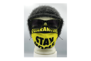 Quarantine Stay home mintás szájmaszk termék kép